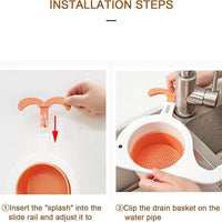 Whale Shaped Kitchen Sink Strainer